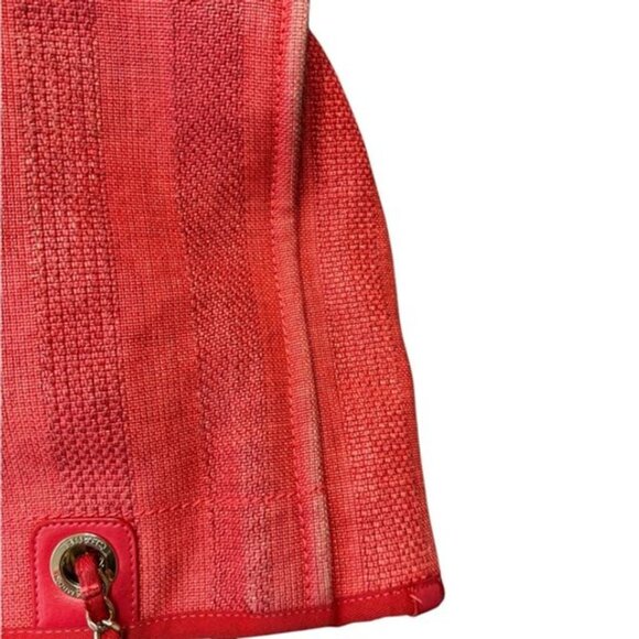 Chanel Deauville Canvas and Leather Tote - Picture 8 of 14